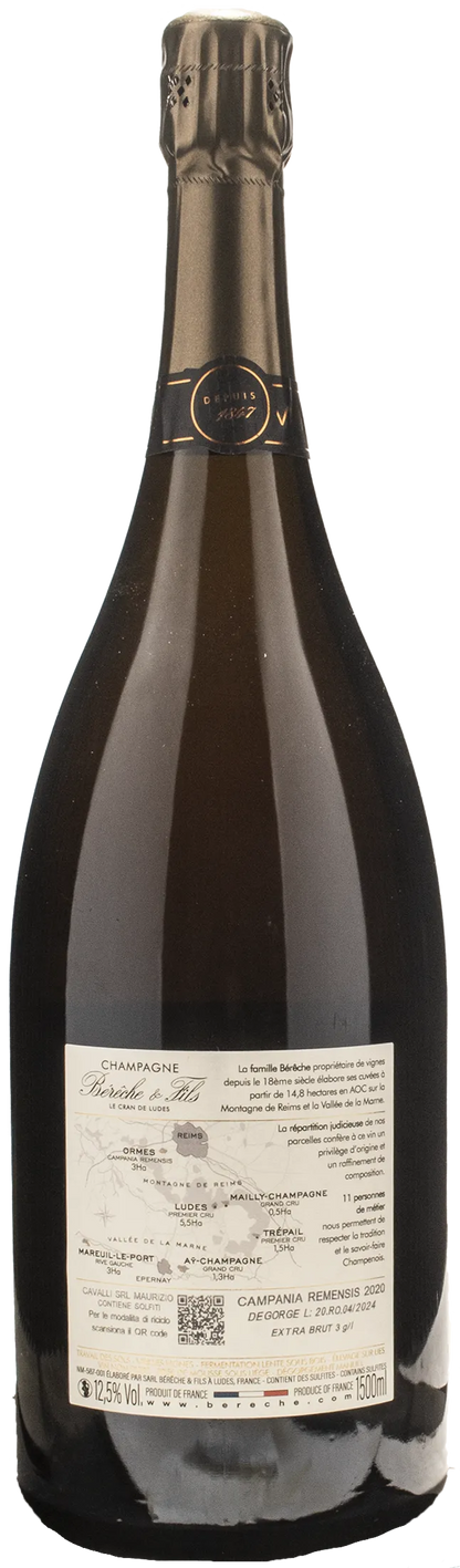 Bereche Champagne Campania Remensis Extra Brut Magnum 2020