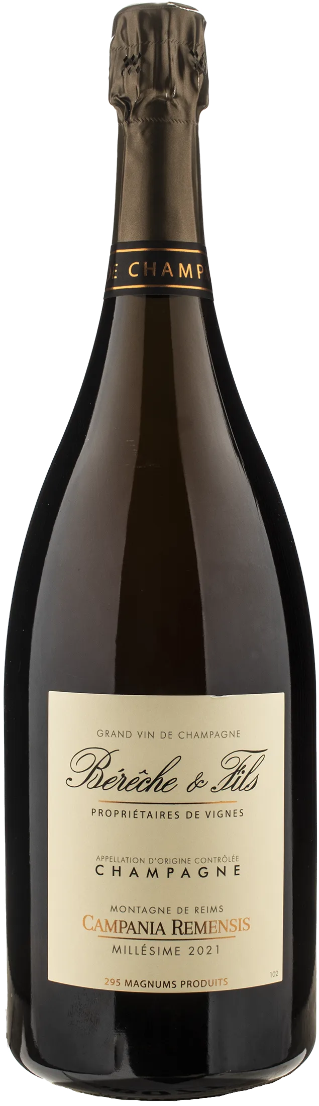 Bereche Champagne Campania Remensis Extra Brut Millesime Magnum 2021