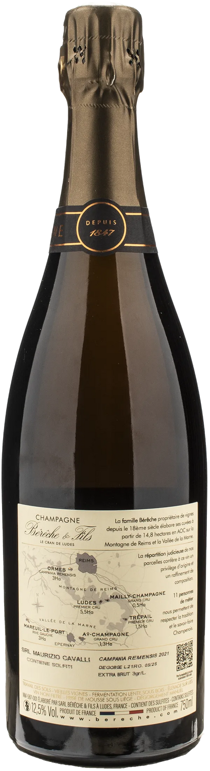 Bereche Champagne Grand Cru Campania Remensis Rosè Extra Brut 2021