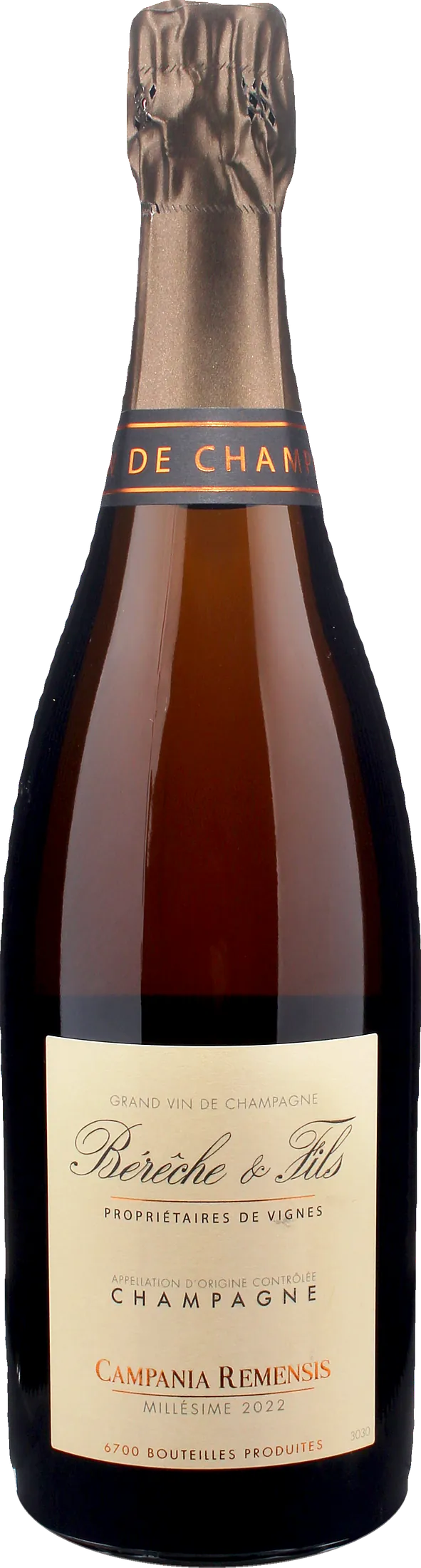 Bereche Champagne Grand Cru Campania Remensis Rosè Extra Brut 2022