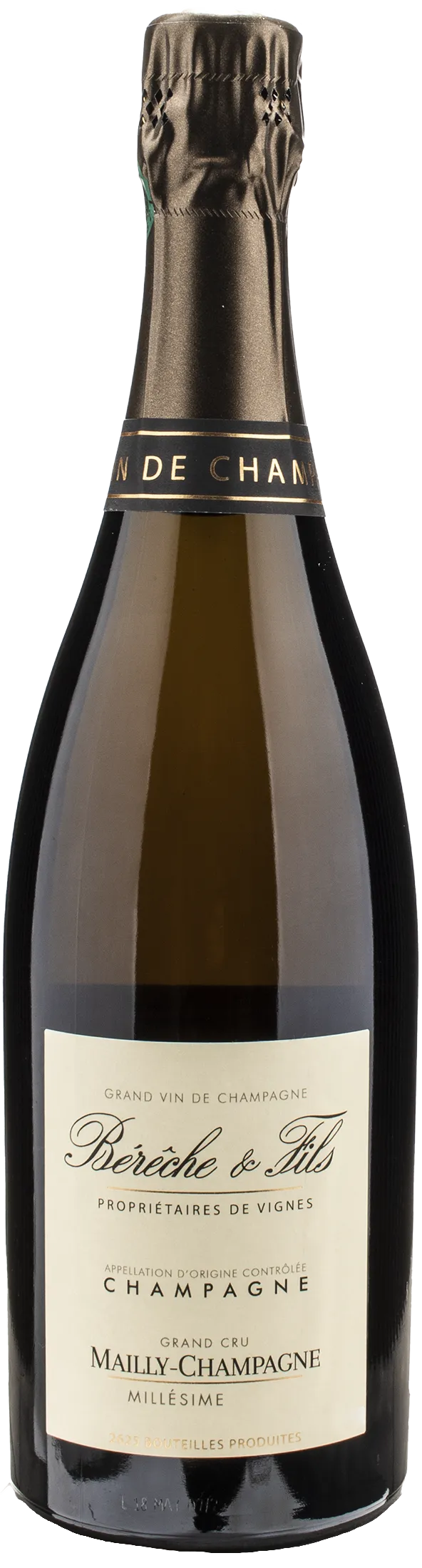 Bereche Champagne Grand Cru Mailly Extra Brut Millesime 2018