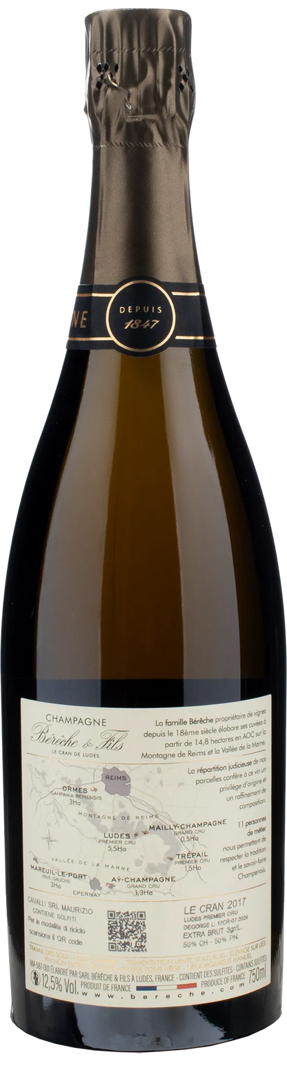 Bereche Champagne Le Cran Premier Cru Extra Brut 2017