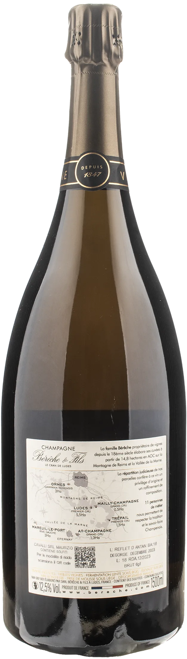 Bereche Champagne Reflet d'Antan Brut Magnum