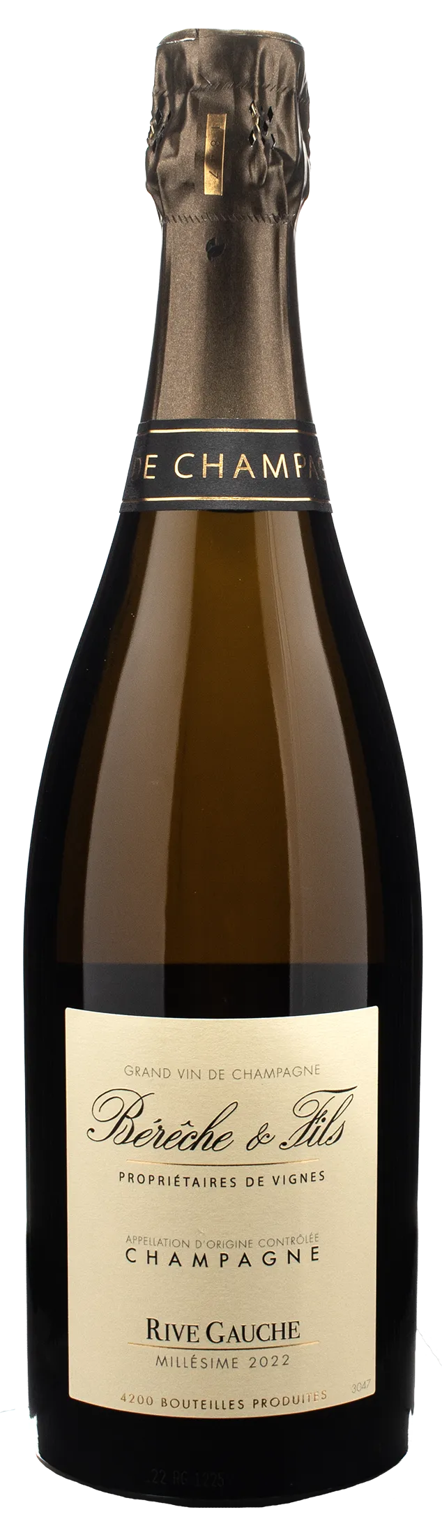 Bereche Champagne Rive Gauche Extra Brut Millesime 2022