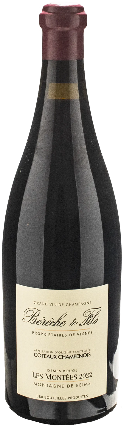 Bereche Coteaux Champenois Rouge Les Montées 2022