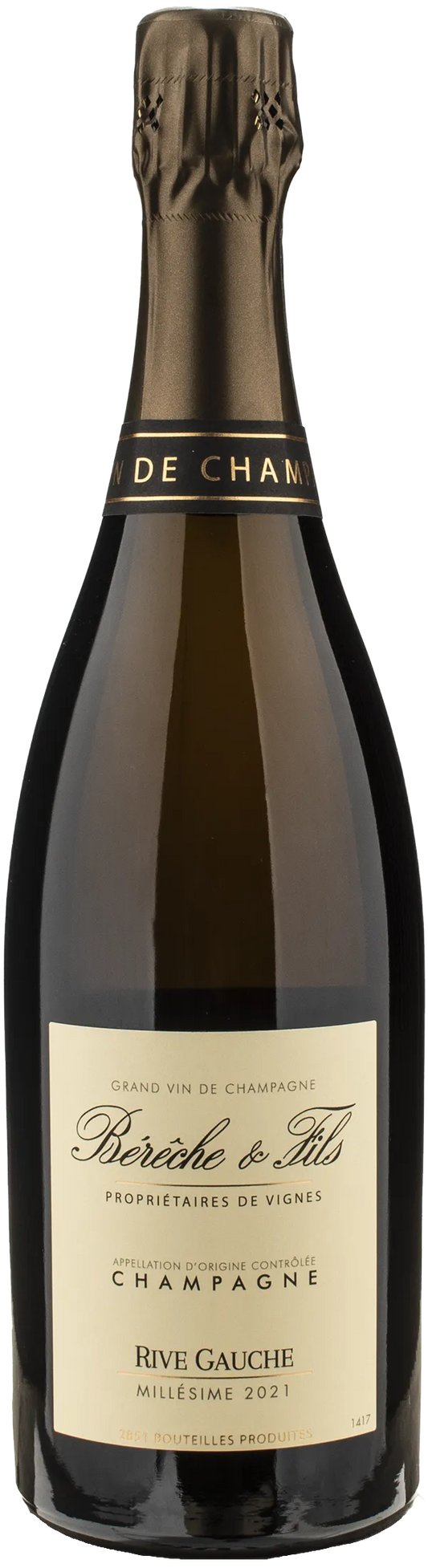 Bereche & Fils Champagne Rive Gauche Extra Brut Millesime 2021