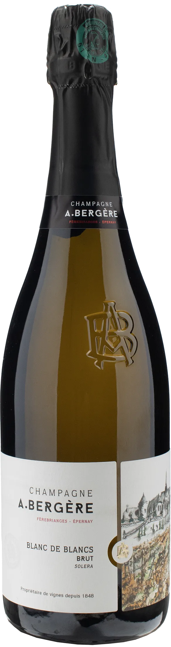 Bergere Champagne Blanc de Blancs Solera Brut