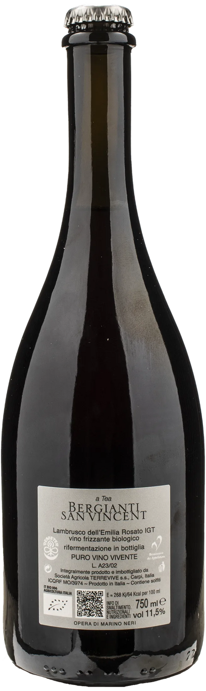 Bergianti Rosato Rifermentato Saint Vincent 2023