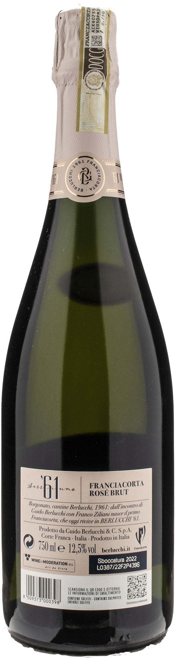 Berlucchi '61 Franciacorta Rosé Brut