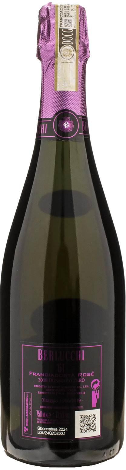 Berlucchi '61 Franciacorta Rosè Nature 2018