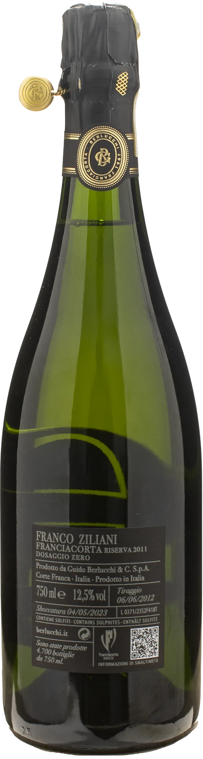 Berlucchi Franciacorta Franco Ziliani Dosaggio Zero Riserva 2011
