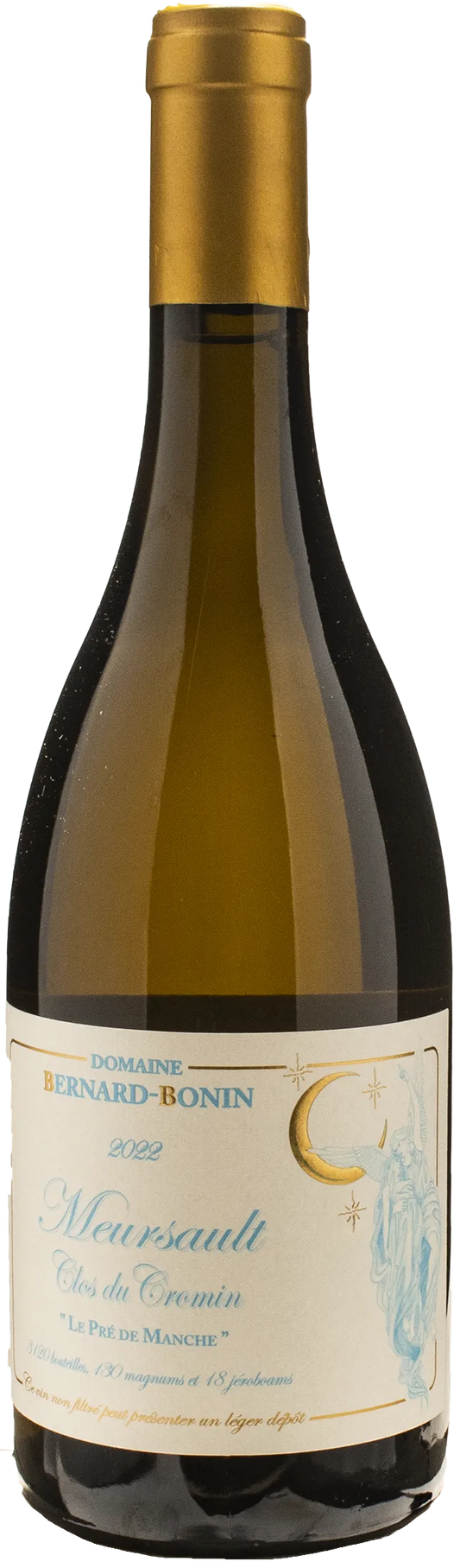 Bernard Bonin Meursault Clos du Cromin Le Pre de Manche 2022