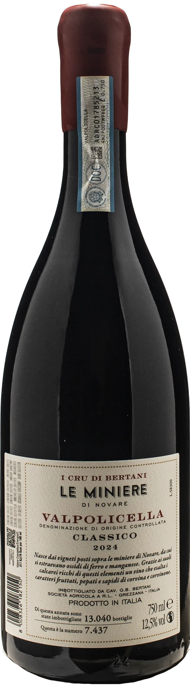 Bertani Valpolicella Classico Le Miniere di Novare 2024