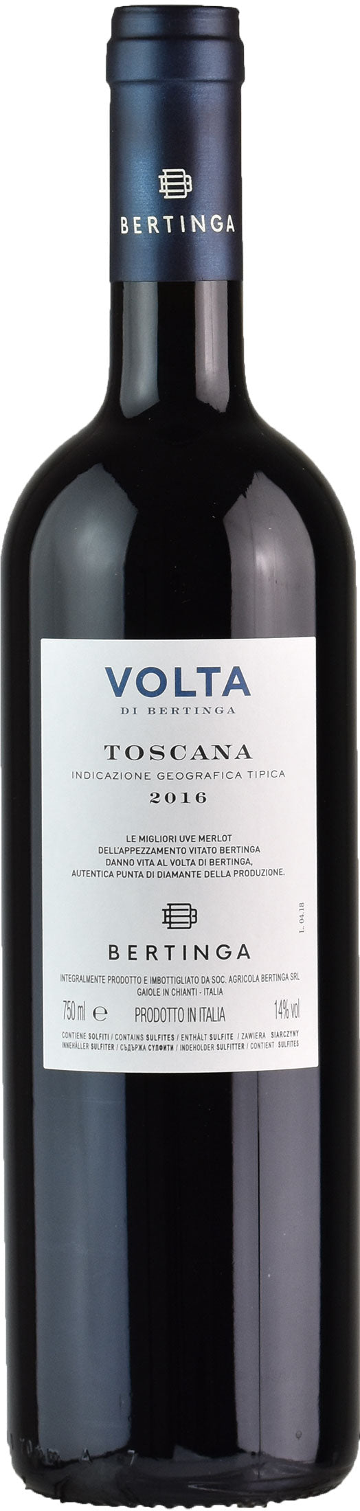 Bertinga Merlot Volta di Bertinga 2016
