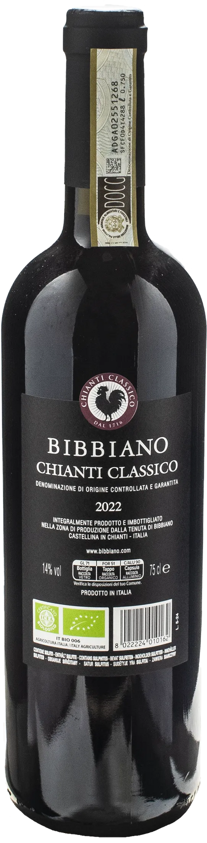 Bibbiano Chianti Classico 2022