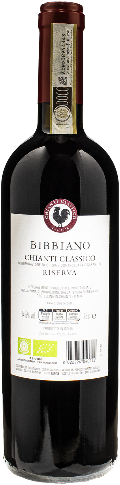 Bibbiano Chianti Classico Riserva 2020