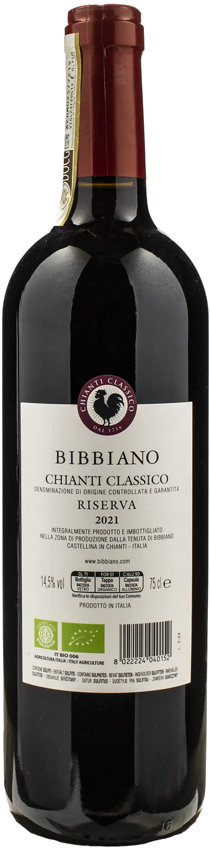 Bibbiano Chianti Classico Riserva 2021