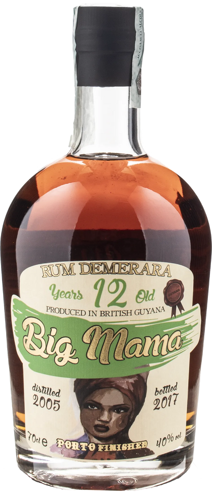 Big Mama Rum Demerara Porto Finished 12 Y.O. 0.7L
