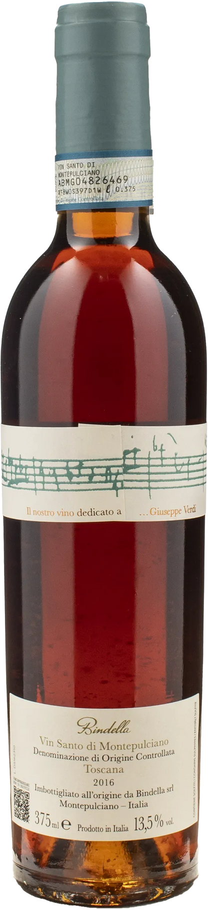Bindella Tenuta Vallocaia Vin Santo di Montepulciano Dolce Sinfonia 0.375L 2016