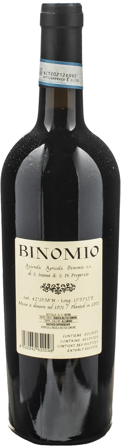 Binomio Montepulciano d'Abruzzo 2021