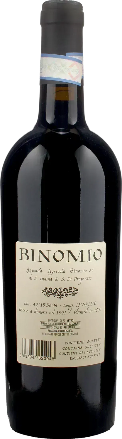 Binomio Montepulciano d'Abruzzo 2022