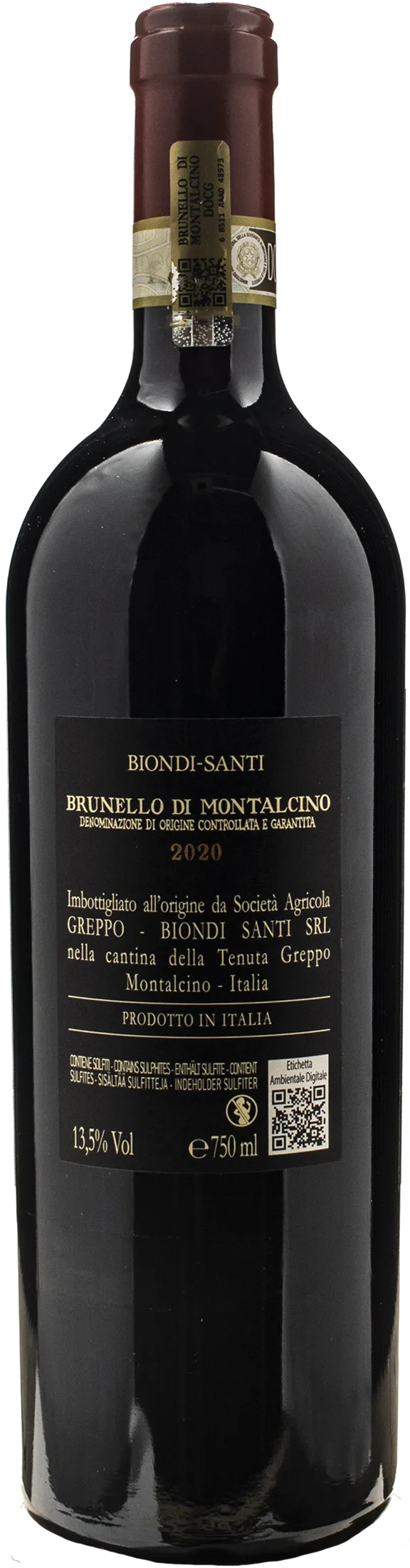 Biondi Santi Brunello di Montalcino Greppo 2020