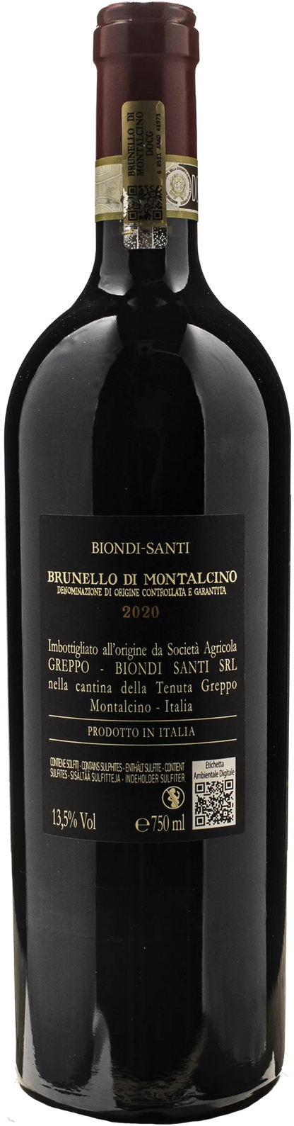 Biondi Santi Brunello di Montalcino Greppo 2020