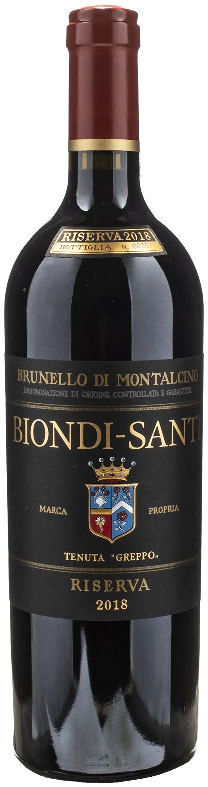 Biondi Santi Brunello di Montalcino Greppo Riserva 2018