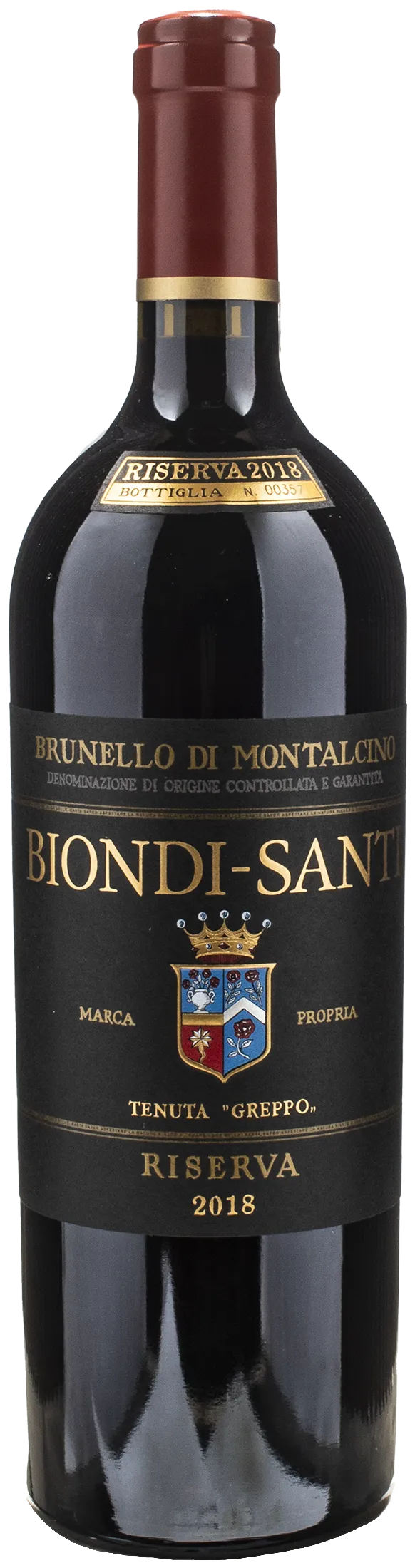 Biondi Santi Brunello di Montalcino Greppo Riserva 2018