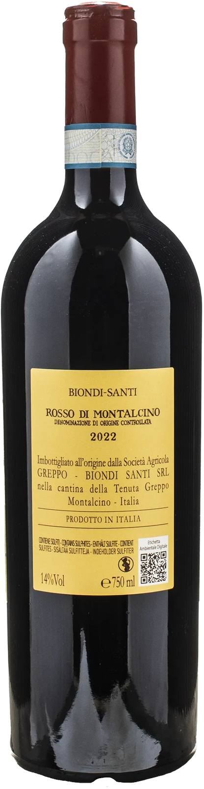 Biondi Santi Rosso di Montalcino Greppo 2022