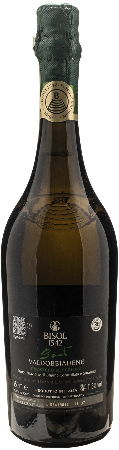 Bisol 1542 Valdobbiadene Prosecco Superiore Brut