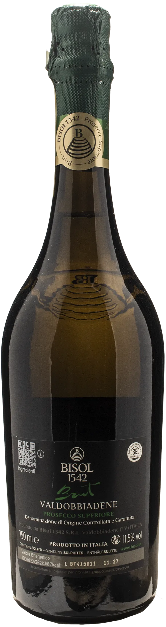 Bisol 1542 Valdobbiadene Prosecco Superiore Brut