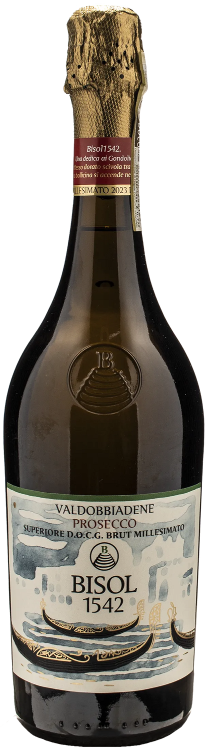 Bisol 1542 Valdobbiadene Prosecco Superiore I Gondolieri Brut Millesimato 2023