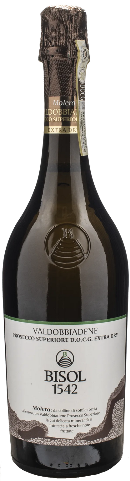 Bisol 1542 Valdobbiadene Prosecco Superiore Molera Extra Dry 2024