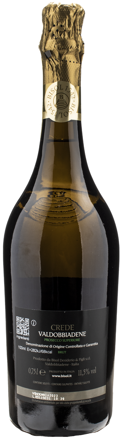 Bisol Valdobbiadene Prosecco Superiore Crede Brut 2023