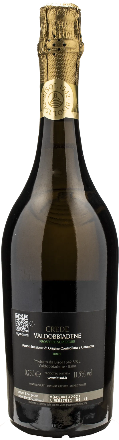 Bisol Valdobbiadene Prosecco Superiore Crede Brut 2024