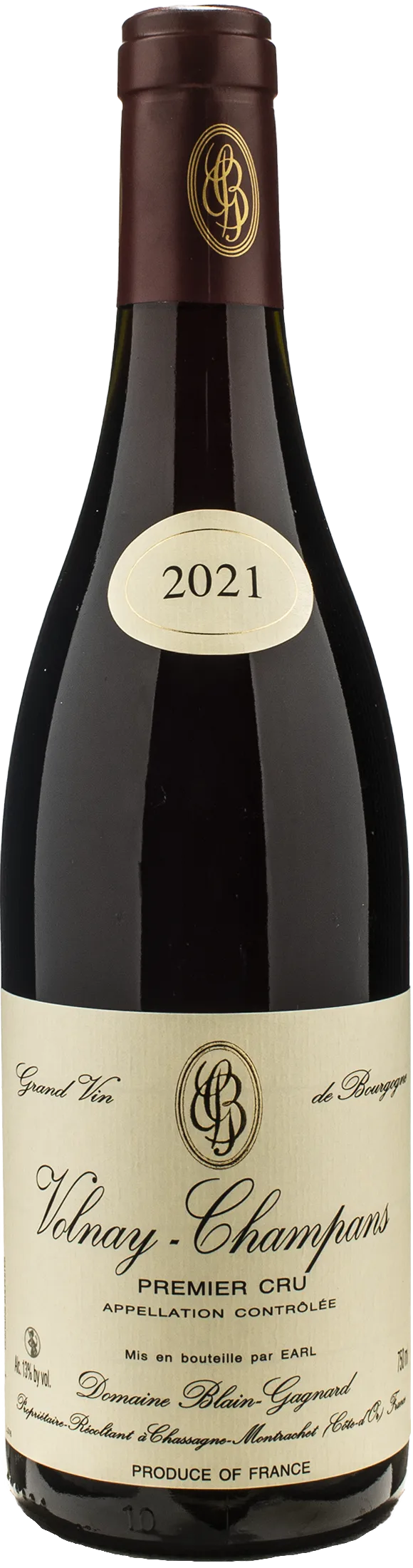 Blain Gagnard Volnay Champans 1er Cru 2021