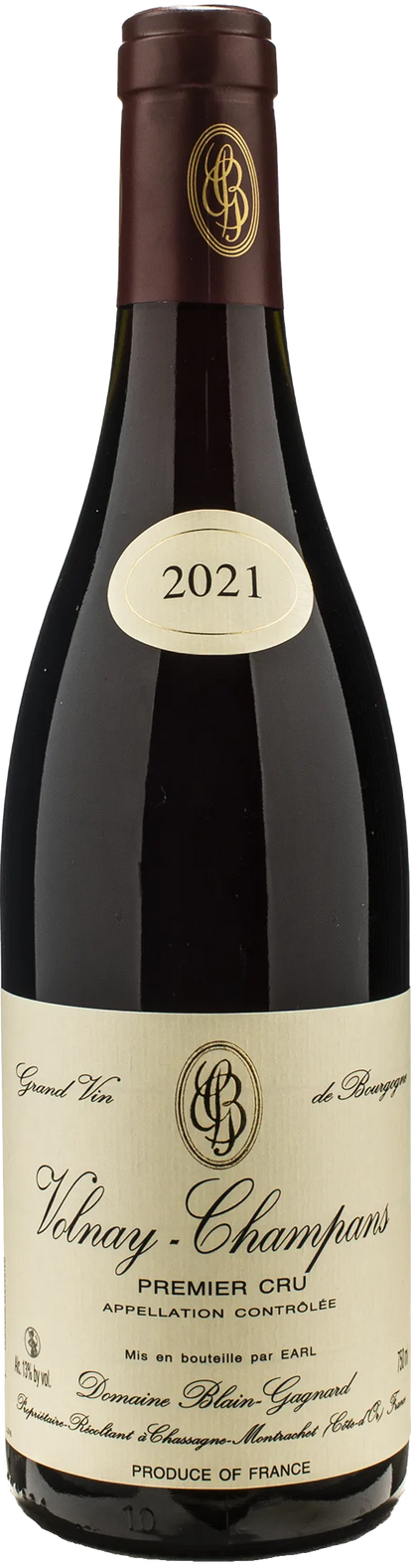 Blain Gagnard Volnay Champans 1er Cru 2021