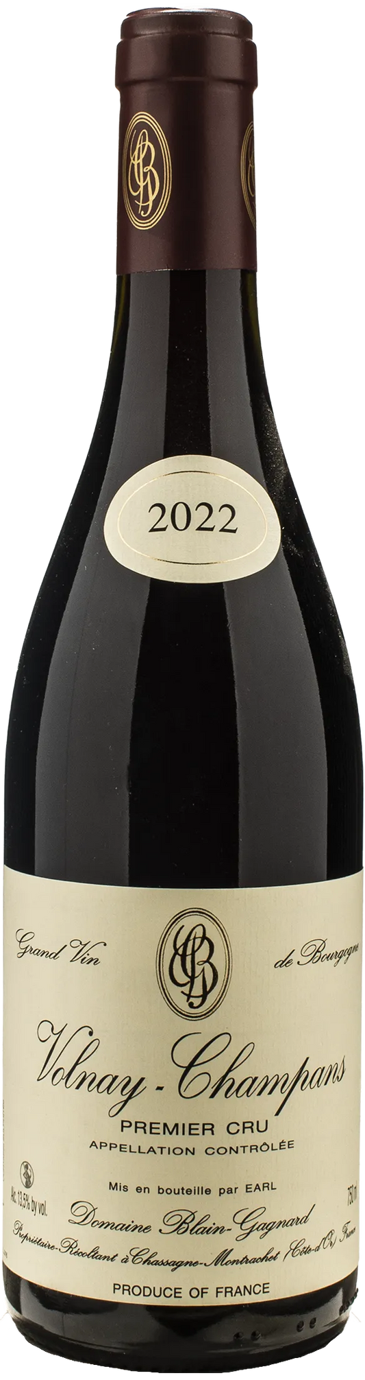 Blain Gagnard Volnay Champans 1er Cru 2022