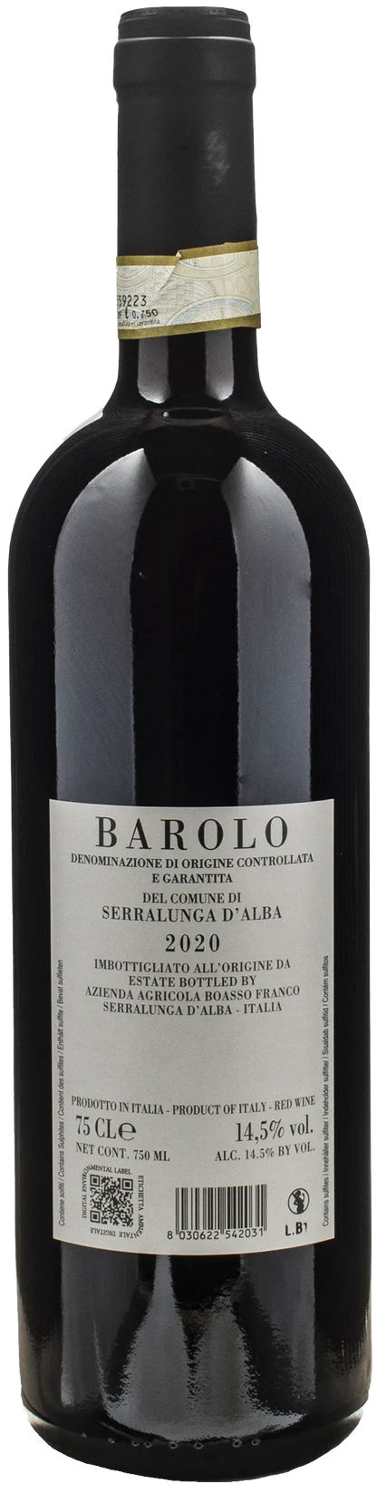 Boasso Barolo Comune di Serralunga D' Alba  2020