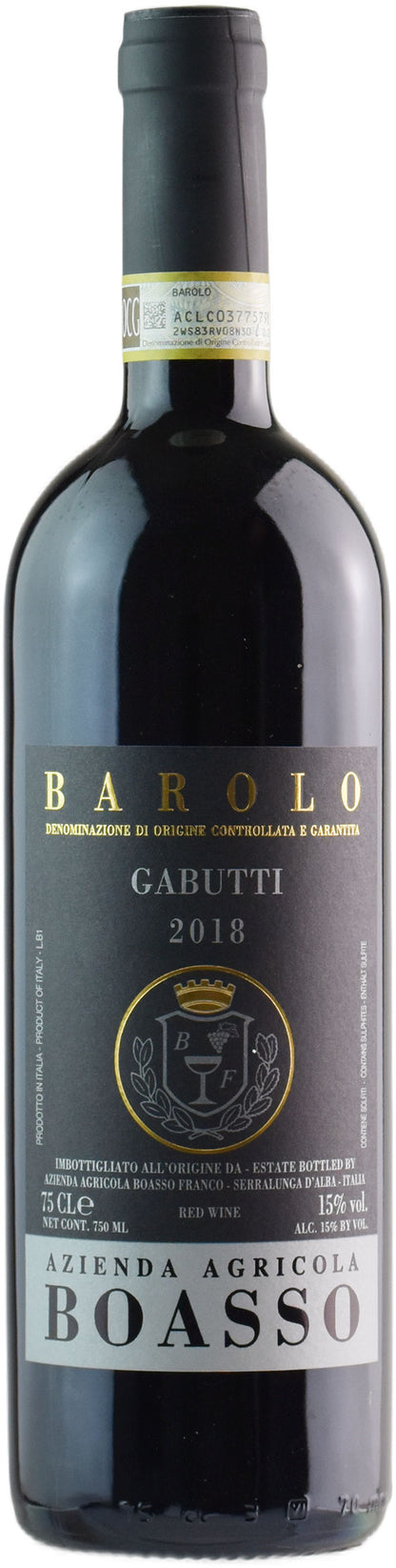 Boasso Barolo Gabutti 2018