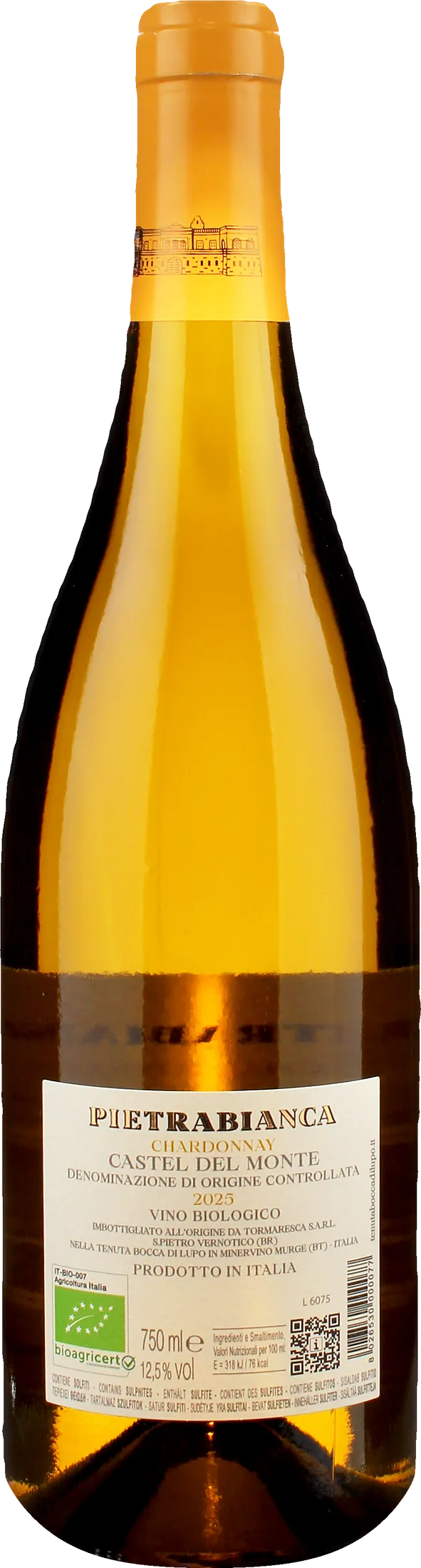 Bocca di Lupo Castel del Monte Pietrabianca Chardonnay 2025