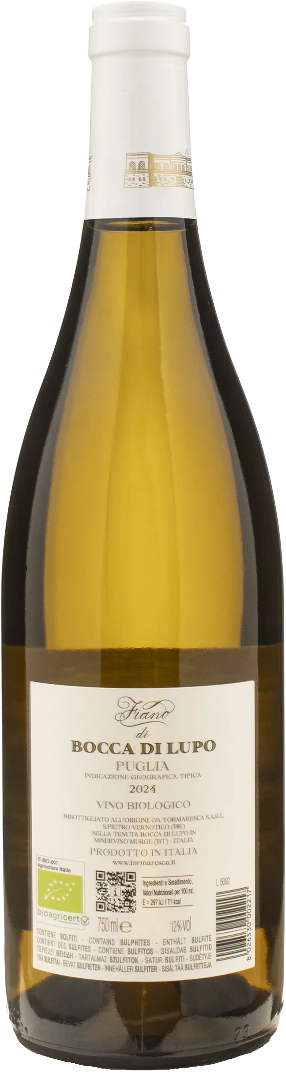 Bocca di Lupo Fiano 2024