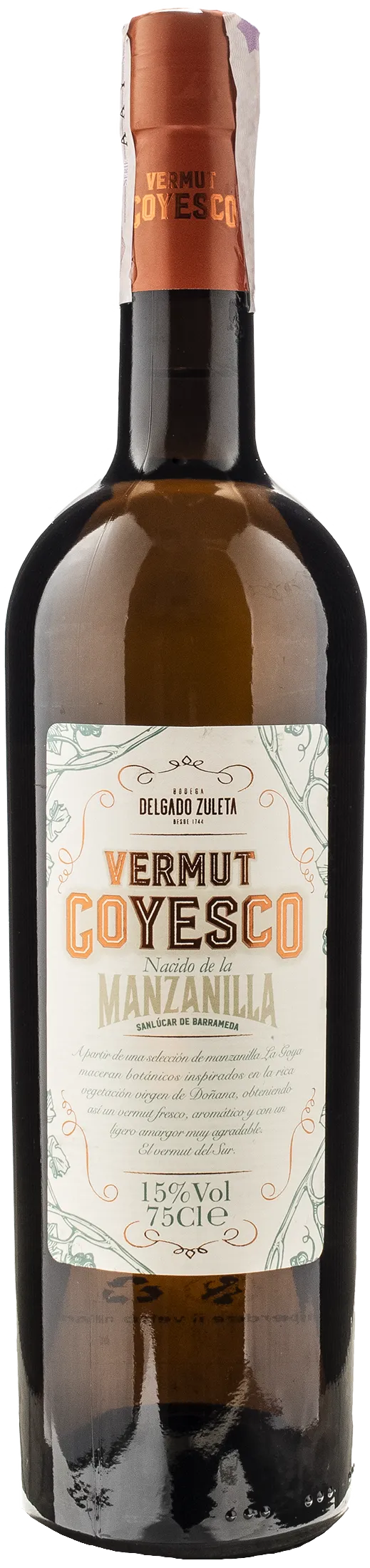 Bodega Delgado Zuleta Vermut Goyesco 0.75 L