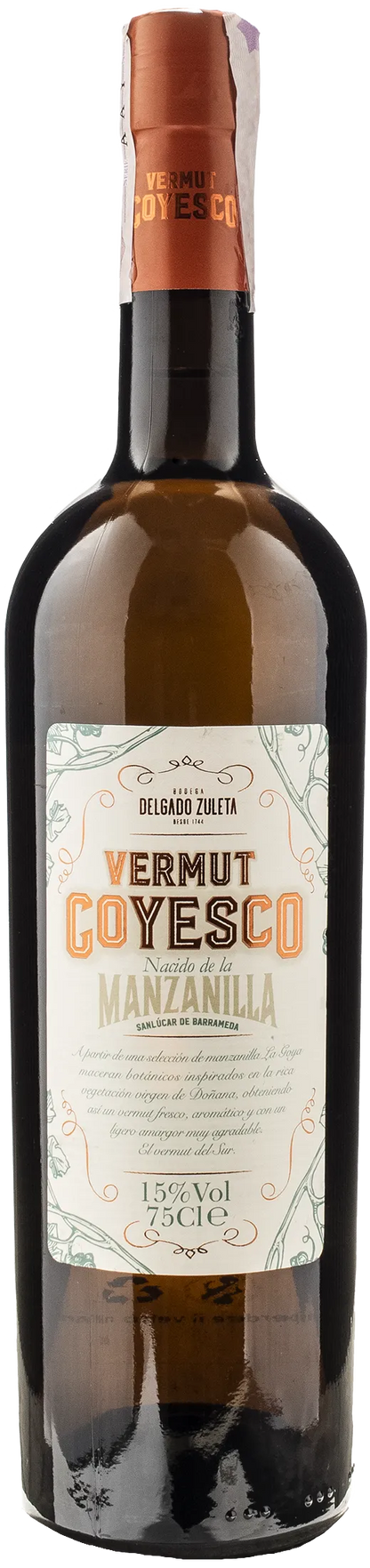 Bodega Delgado Zuleta Vermut Goyesco 0.75 L
