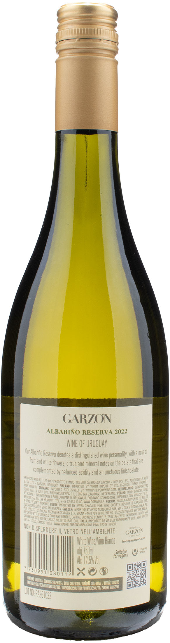 Bodega Garzon Reserva Albarino 2022