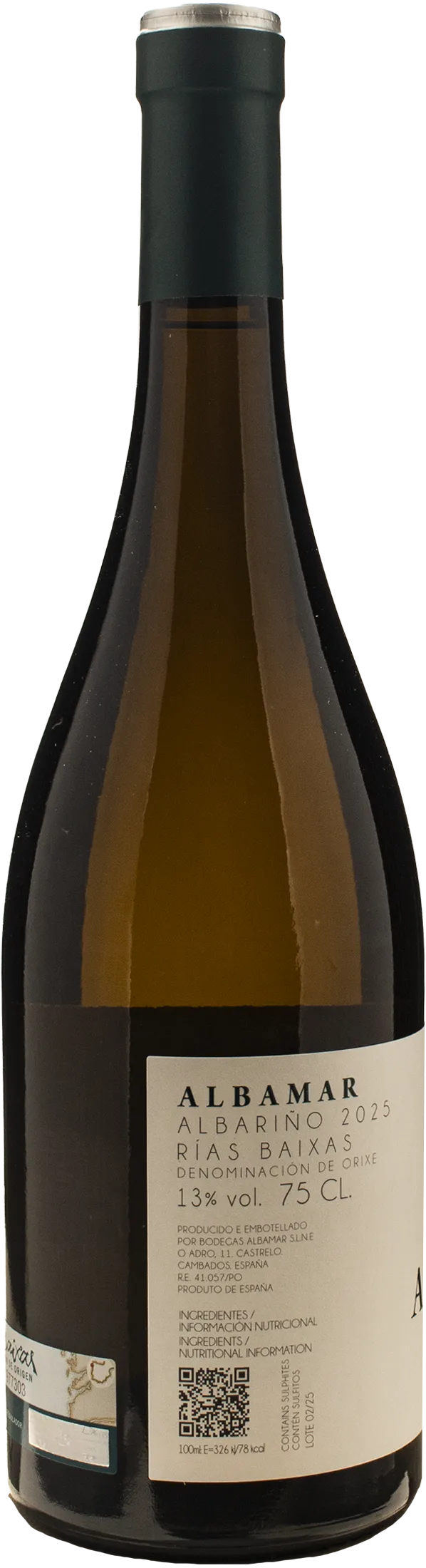 Bodegas Albamar Rias Baixas Albarino 2025