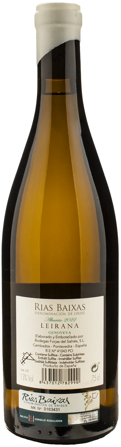 Bodegas Forjas Leirana Albarino Genoveva Rias Baixas 2022