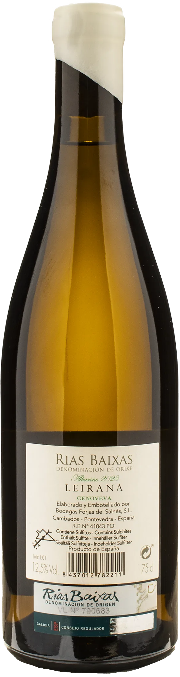 Bodegas Forjas Leirana Albarino Genoveva Rias Baixas 2023