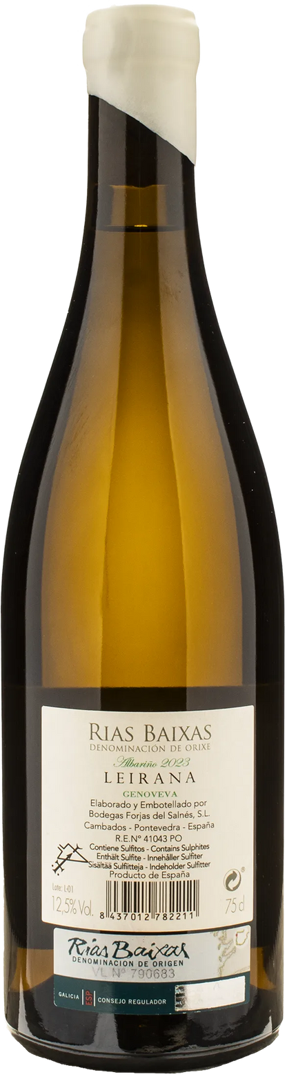 Bodegas Forjas Leirana Albarino Genoveva Rias Baixas 2023